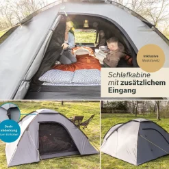 Skandika Dale 4 Sleeper koepeltent