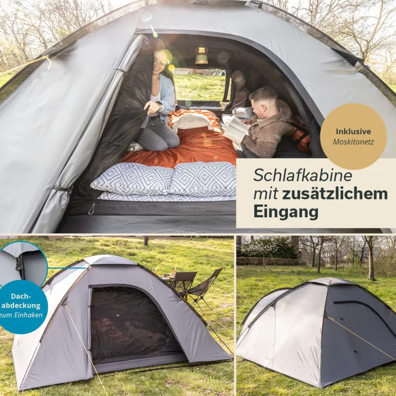 Skandika Dale 4 Sleeper koepeltent