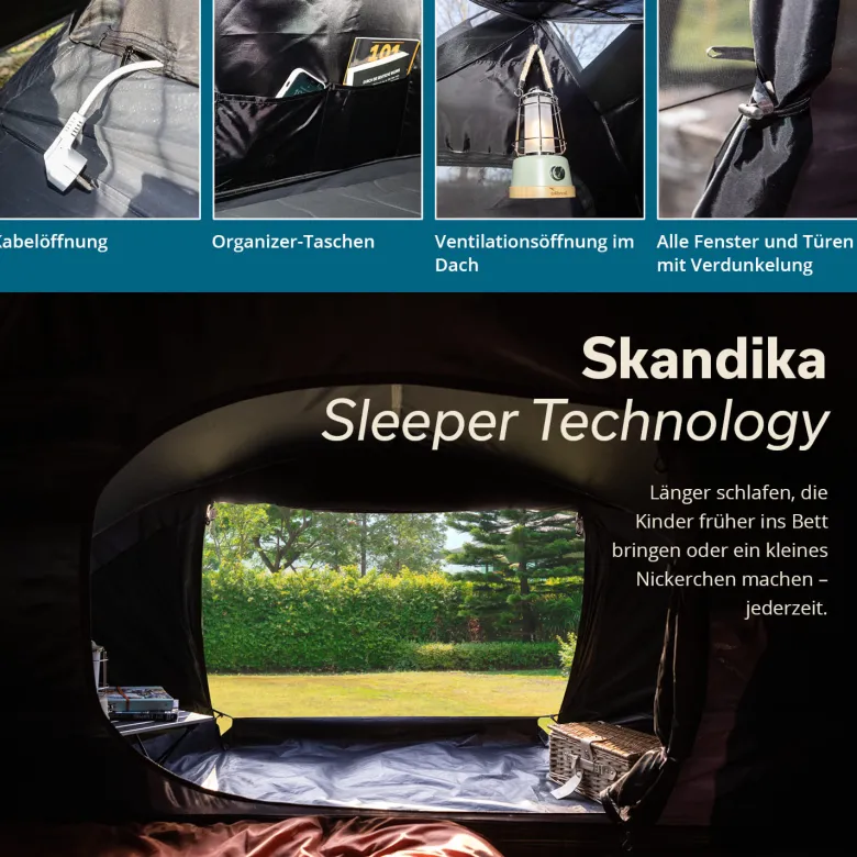Skandika Dale 3 Sleeper Tent