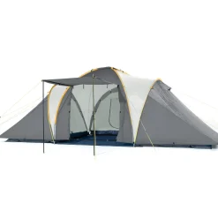 Skandika Daytona 6 grijze XXL Koepeltent