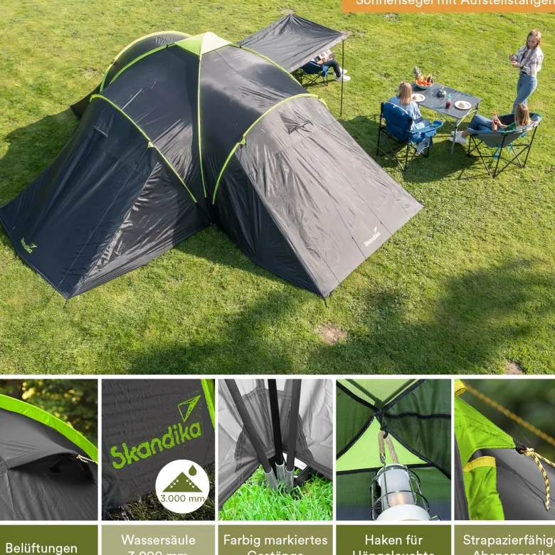 Skandika Daytona 6 XXL Koepeltent
