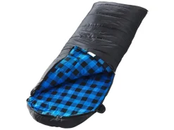 Skandika Dundee Flannel-L zwarte Slaapzak