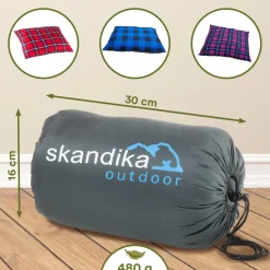 Skandika Dundee Sleepyhead Flanell kussen - Purple