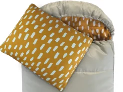 Skandika Dundee Sleepyhead Flanell kussen - Yellow