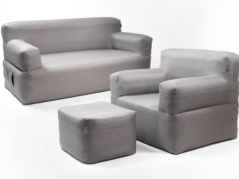 Skandika Easy Air Premium opblaasbare poef