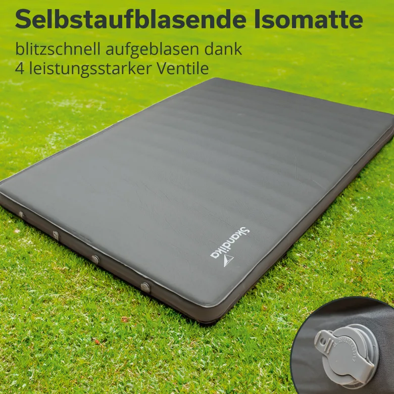 Skandika Easy 3D Premium Double Slaapmat