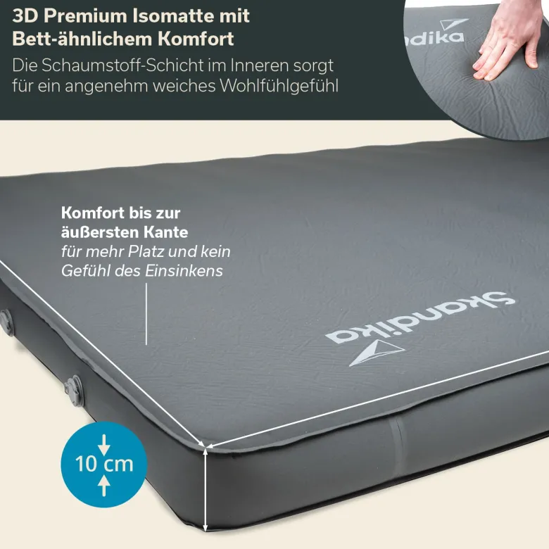 Skandika Easy 3D Premium Double Slaapmat