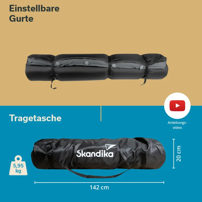 Skandika Easy 3D Premium Double Slaapmat