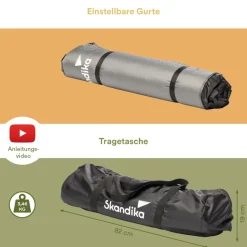 Skandika Easy 3D Premium Single Slaapmat