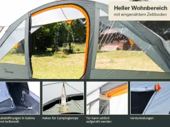 Skandika Egersund 3 Sleeper Protect Tunneltent