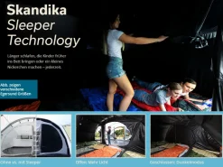 Skandika Egersund 3 Sleeper Protect Tunneltent