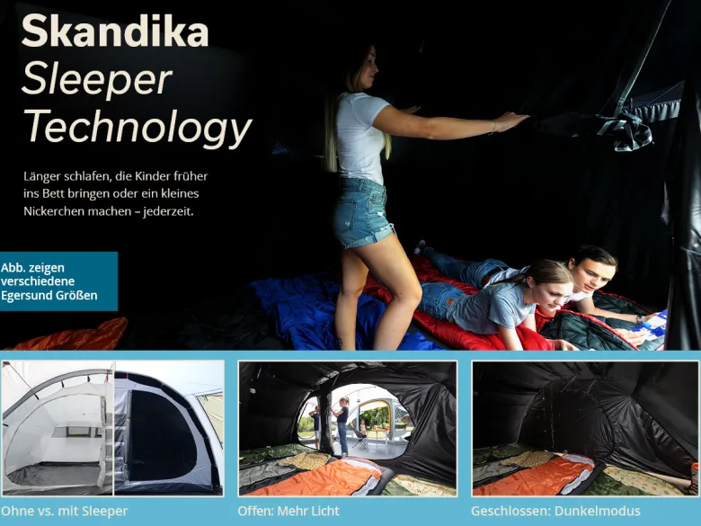 Skandika Egersund 3 Sleeper Protect Tunneltent
