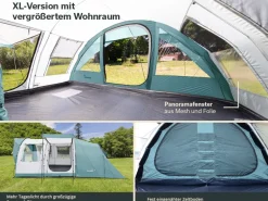Skandika Egersund 5 XL Sleeper Protect tunneltent