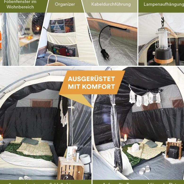 Skandika Gotland 6 Boho tunneltent