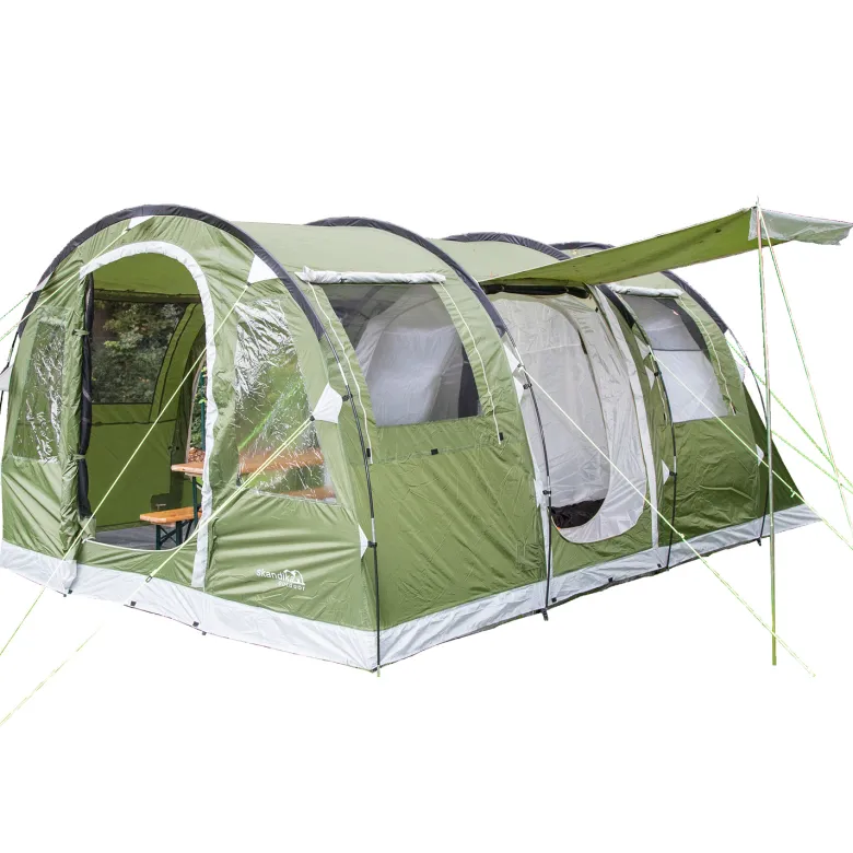 Skandika Gotland 4 groene Tunneltent