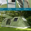 Skandika Gotland 5 tunneltent - Green