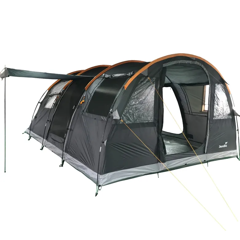 Skandika Gotland 5 tunneltent - Grey