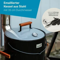 Skandika Goulash Kanon 14 liter kolenbarbecue