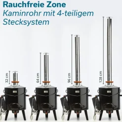 Skandika Goulash Kanon 14 liter kolenbarbecue