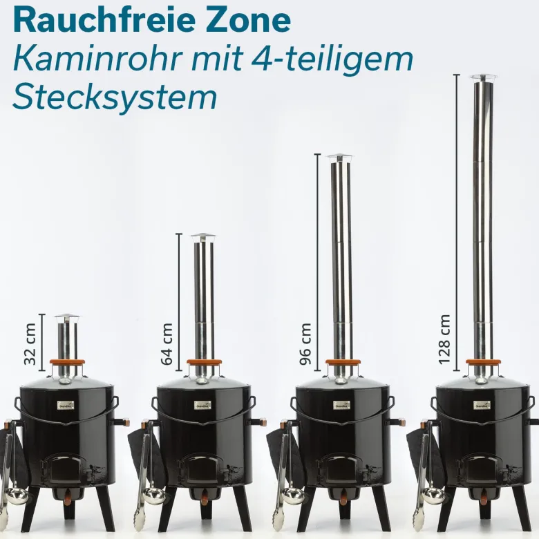 Skandika Goulash Kanon 14 liter kolenbarbecue