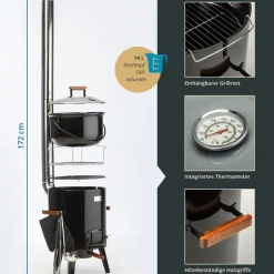 Skandika Goulash Kanon 14 liter kolenbarbecue