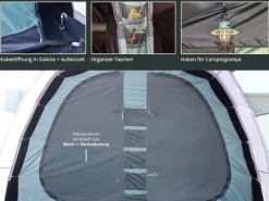 Skandika Hafslo 4 Sleeper Protect tunneltent