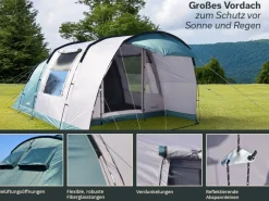 Skandika Hafslo 4 Sleeper Protect tunneltent