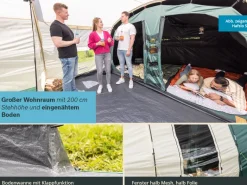 Skandika Hafslo 4 Sleeper Protect tunneltent