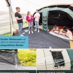 Skandika Hafslo 5 Sleeper Protect tunneltent