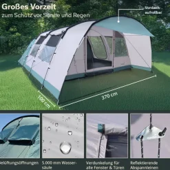 Skandika Hafslo 5 XL Sleeper Protect tunneltent