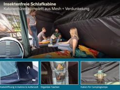 Skandika Hafslo 6 XL Sleeper Protect tunneltent