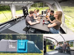 Skandika Hafslo 6 XL Sleeper Protect tunneltent