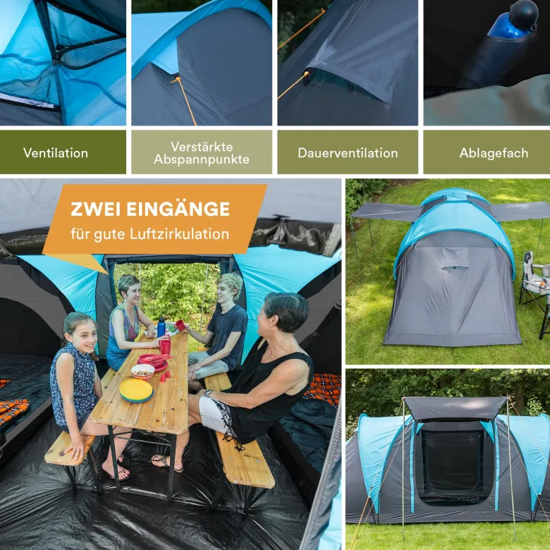 Skandika Hammerfest 4 Sleeper Koepeltent