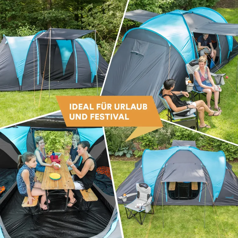 Skandika Hammerfest 4 Sleeper Koepeltent