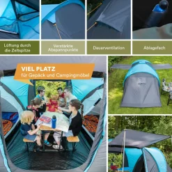 Skandika Hammerfest 6 Sleeper Protect Koepeltent