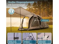 Skandika Helgver 4 Sleeper tunneltent