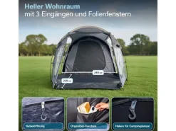 Skandika Helgver 4 Sleeper tunneltent