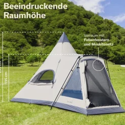 Skandika Hetta 460 Protect Plus tent