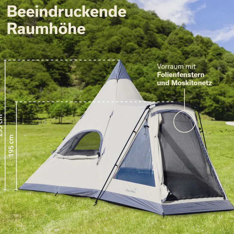 Skandika Hetta 460 Protect Plus tent