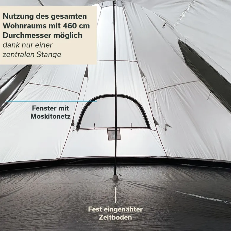 Skandika Hetta 460 Protect Plus tent