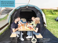 Skandika Kambo 4 tunneltent