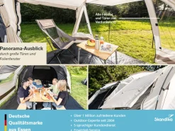 Skandika Kambo 4 tunneltent