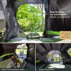 Skandika Kambo 4 tunneltent