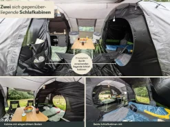 Skandika Kambo 12 tunneltent