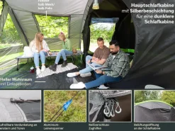 Skandika Kambo 12 tunneltent