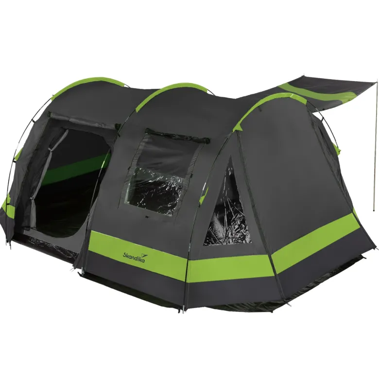 Skandika Kambo 4 tunneltent - black