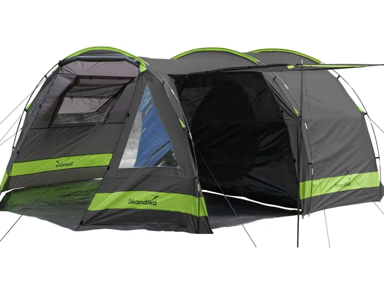 Skandika Kambo 6 tunneltent - Black