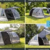 Skandika Kambo 6 tunneltent - Grey
