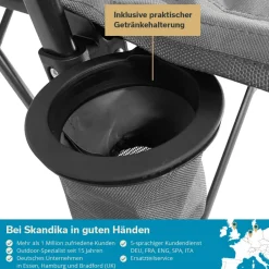 Skandika Kevo vouwstoel