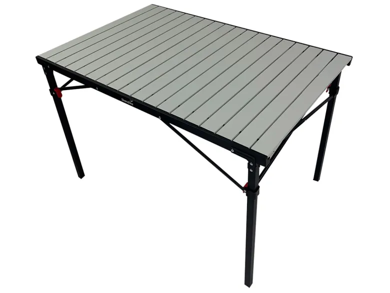 Skandika Maikku Black aluminium klaptafel